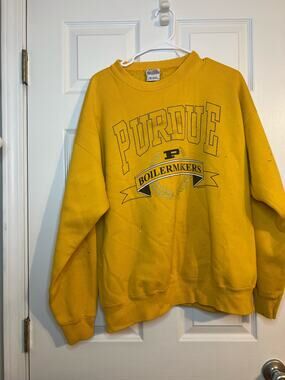 Vintage Purdue Santee Sweats Pluma Pullover Crewneck Sweatshirt Shirt : Size XL
